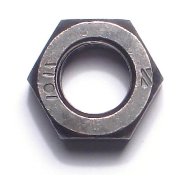 Midwest Fastener Hex Nut, M12-1.25, Steel, Class 10, Plain, 12 PK 73972 - main
